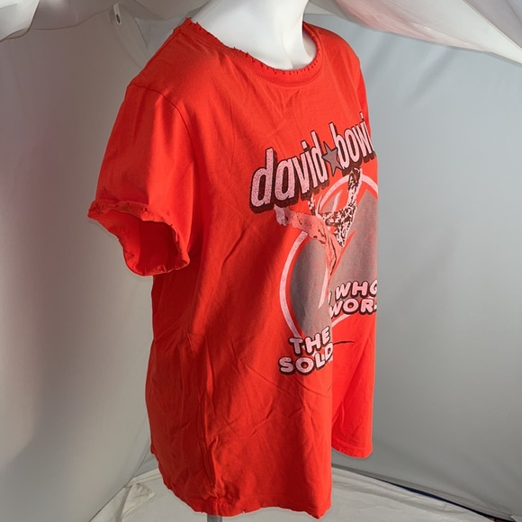 Recycled Karma David Bowie The Man Who Sold The World short sleeve t-shirt - Picture 2 of 11